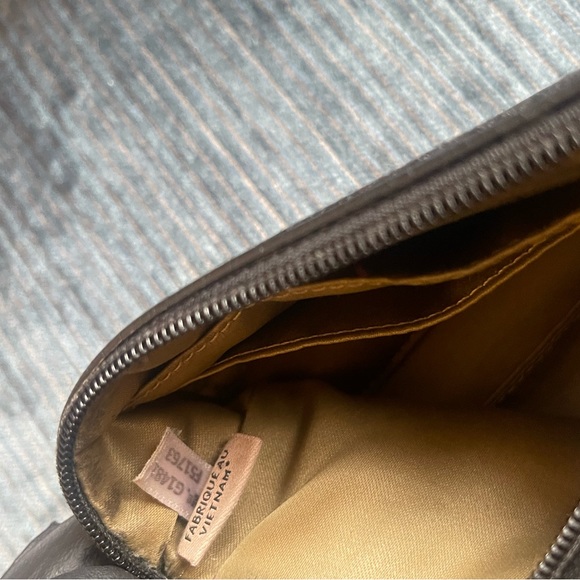 Coach park leather small wristlet in black authentic - Picture 4 of 4